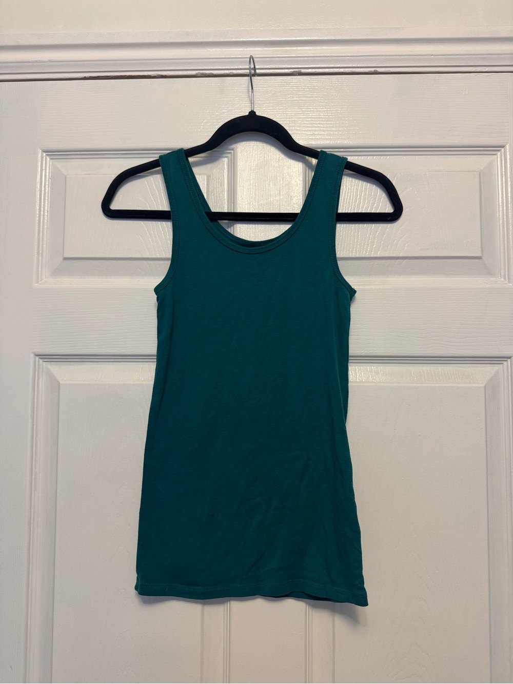 Women's Teal Tank Top - Classic Scoop Neck